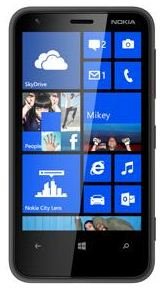 Nokia Lumia 620 (Black)
