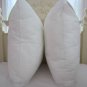New Pillow Insert Form - Square Oblong Rectangle & Euro- ALL SIZES!! Made in USA