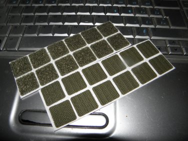 20mm x 20mm Velcro Type Hook & loop Squares