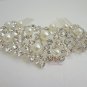 Exquisite Bridal Wedding Crystal Rhinestone Hair Comb Pearl Bridal Clip HC0003