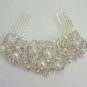 Exquisite Bridal Wedding Crystal Rhinestone Hair Comb Pearl Bridal Clip HC0003