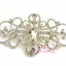 Amazing Vintage Bridal Crystal Detailed Flower Shape Hair Comb Pin HC0001