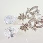 Elegant Foliage Flower Swarovski Crystal Zircon Dangle Earring ER0011