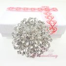 Bridal Brooch Perfect for Faux Fur, Wedding Brooch Jewelry, Rhinestone Brooch, Bridal brooch BR0028