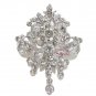 Bridal Brooch, Vintage Brooch well made with Rhinestone Crystal, Wedding brooch BR0016