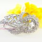 Wedding Flower Bouquet Hair Comb Swarovski, Bridal Hair Comb, Floral Comb, Wedding Comb HC0017