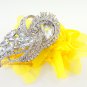 Wedding Flower Bouquet Hair Comb Swarovski, Bridal Hair Comb, Floral Comb, Wedding Comb HC0017