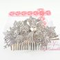 Floral Leaf Hair Comb, Wedding Comb Jewelry, Wedding Comb, Bridal Comb MyRadiantBeauty HC0024