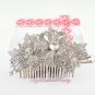 Floral Leaf Hair Comb, Wedding Comb Jewelry, Wedding Comb, Bridal Comb MyRadiantBeauty HC0024