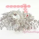 Large 4.53'' Pretty Shiny Bridal Rhinestone Comb, Wedding Comb Jewelry, Bridal Comb HC0022