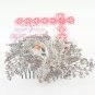Large 4.53'' Pretty Shiny Bridal Rhinestone Comb, Wedding Comb Jewelry, Bridal Comb HC0022