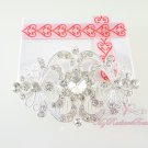 Large Bridal Flower Crystal Hair Comb, Bridal Hair Comb, Wedding Comb, My Radiant Beauty HC0020