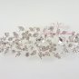 Luxury Crystal Flower Handmade Rhinestone Hair Comb, Bridesmaid Haircomb, Fashion Bridal Comb HC0019