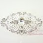 Crystal Flower Hair Comb, Rhinestone Comb, Bridal Comb, Bridesmaid Comb, Wedding Comb HC0016