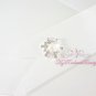 Long Waist Bridal Sash Surround by Crystal Rhinestone, Beaded Sash, Wedding Sash SB0009