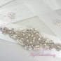 Bridal Sash Belt, Beaded Sash With Pearl and Sparkly Rhinestone, Luxurious Sash, Wedding Sash SB0012