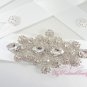 Vintage Rhinestone Bridal Sash Belt, Beaded Sash, Luxurious Sash, Wedding Sash SB0011
