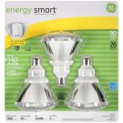 NEW GE General Electric #47770 -Energy Smart Spiral Bulbs- CFL 3/26 watt bulbs
