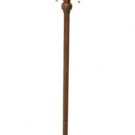 Handcrafted Classic Tiffany Style Victorian Stained Glass  2 Light Floor Lamp