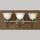 DY8593ES Quoizel Lighting 3 Light Delray Empire Silver  Wall Sconce Fixture