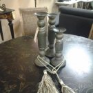 Set of 3 Designer Decorative Candle Holders 100% Handmade