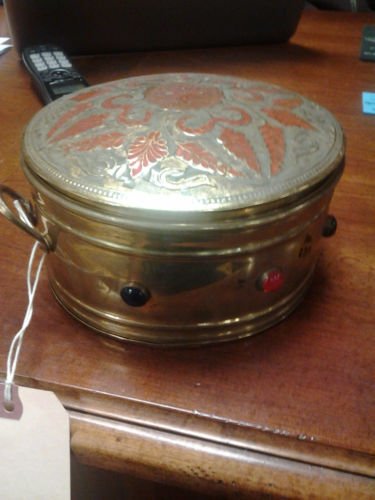 Home Decor Accessories - Brass Jar Container - Accessory