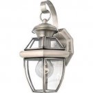 QUOIZEL NY8315P Newbury 1 Light Outdoor Wall Lantern with Pewter Finish BEST BUY