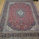 AUTHENTIC 10X14 S ANTIQUE PERSIAN KASHAN RUG HAND KNOTTED AND ELEGANT GREAT DEAL