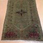 3x6 Authentic Handmade Handknotted Antique Turkish Kazak Rug Circa 1910