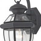 Quoizel - NY8315K - Newbury - One Light Small Wall Lantern in Mystic Black