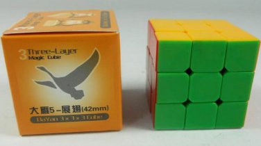 Professional high-speed DaYan Zhanchi 42mm Stickerless 3x3x3 Speed Cube 6 Color