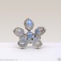 Natural Blue Flash Labradorite Gemstone Handmade Ring in 925 Sterling Silver