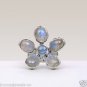 Natural Blue Flash Labradorite Gemstone Handmade Ring in 925 Sterling Silver