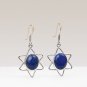 925 Sterling Silver Natural Blue Lapis Lazuli Gemstone Handmade Earring
