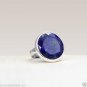925 Sterling Silver Deep Blue Lapis Lazuli Handmade Ring