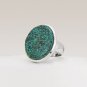 925 Sterling Silver Natural Tibetan Turquoise Gemstone Handcrafted Ring