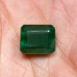6.88 Ct.11X9 mm 100% NATURAL CERTIFIED GREEN COLOR  ZAMBIAN EMERALD