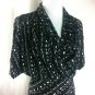 Jessica Simpson Fitting Dress with Stretch Sexy Alluring Black and White Size S