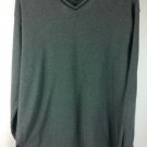 CHAPS RALPH LAUREN SWEATER MENS V-NECK PULLOVER GRAY SIZE XXL / XXG / 2XL