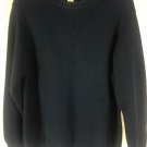 L.L. BEAN NAVY CREW NECK SWEATER MENS TALL LARGE