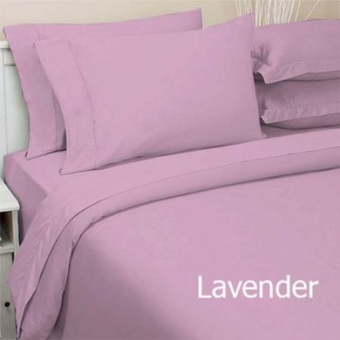 1000TC SOLID LAVENDER COLOR SHEET SET-100% EGYPTIAN COTTON