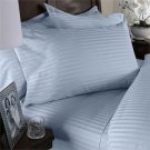 1000TC STRIPE BLUE COLOR SHEET SET - 100% EGYPTIAN COTTON