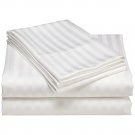 1000TC STRIPE WHITE COLOR SHEET SET - 100% EGYPTIAN COTTON