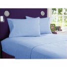 1000TC SOLID FLAT SHEET & BLUE COLOR - 100% EGYPTIAN COTTON