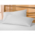 1000TC STRIPE FLAT SHEET & WHITE COLOR - 100% EGYPTIAN COTTON