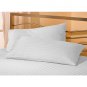 1000TC STRIPE FLAT SHEET & WHITE COLOR - 100% EGYPTIAN COTTON