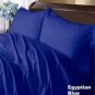 1000TC STRIPE DUVET SET & EGYPTAIN BLUE COLOR - 100% EGYPTIANCOTTON