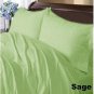 1000TC STRIPE DUVET SET & SAGE COLOR - 100% EGYPTIANCOTTON