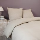 1000TC SOLID DUVET SET & BEIGE COLOR - 100% EGYPTIANCOTTON