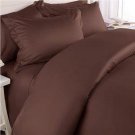 1000TC SOLID DUVET SET & CHOCOLATE COLOR - 100% EGYPTIANCOTTON
